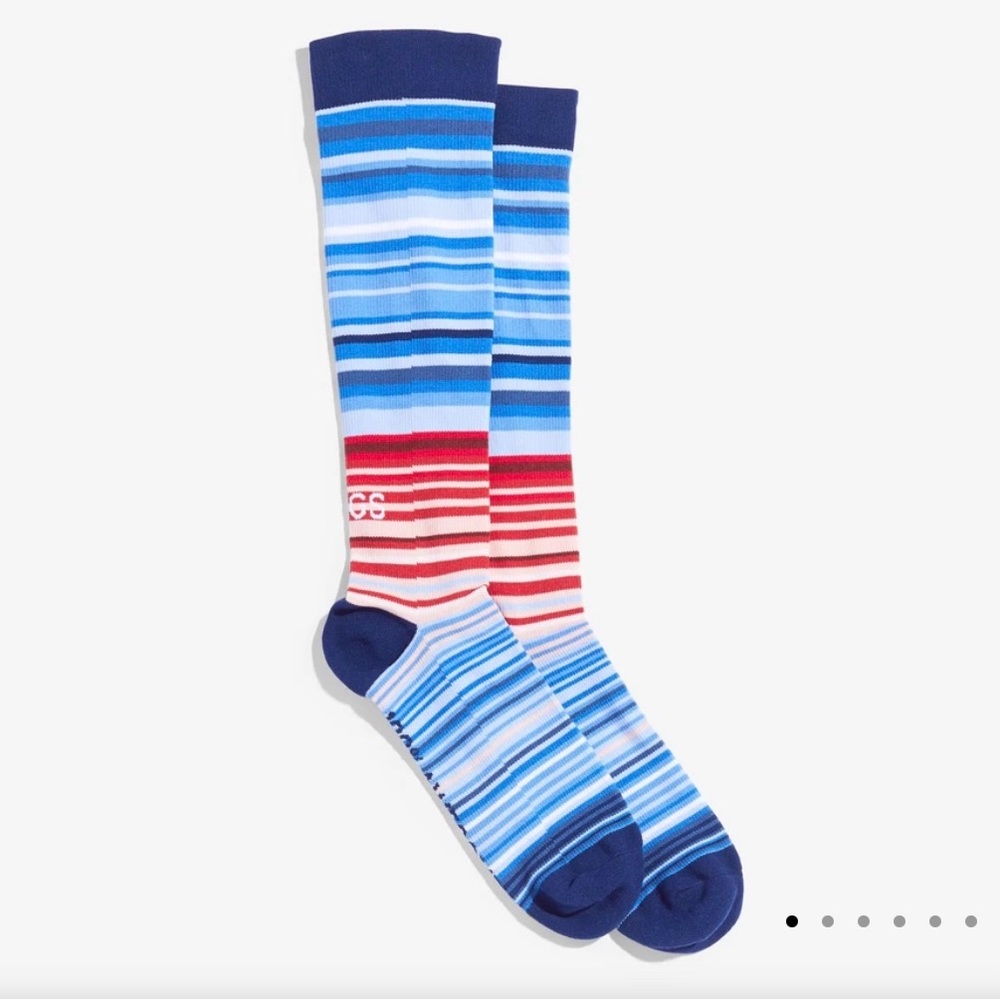 Figs Mini Stripe Socks NWT